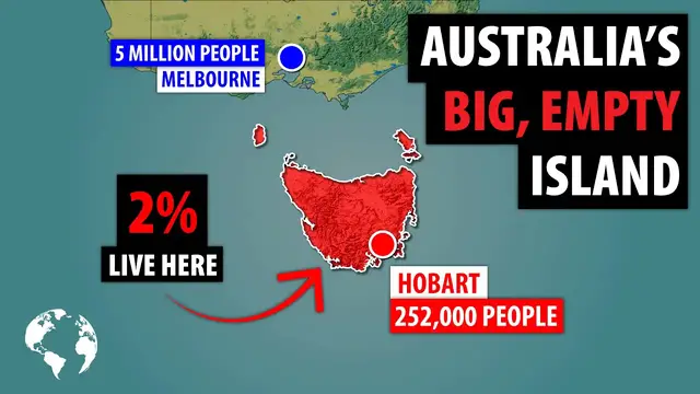 'Video thumbnail for Why "Nobody" Lives On Australia's Big Island State: Tasmania'