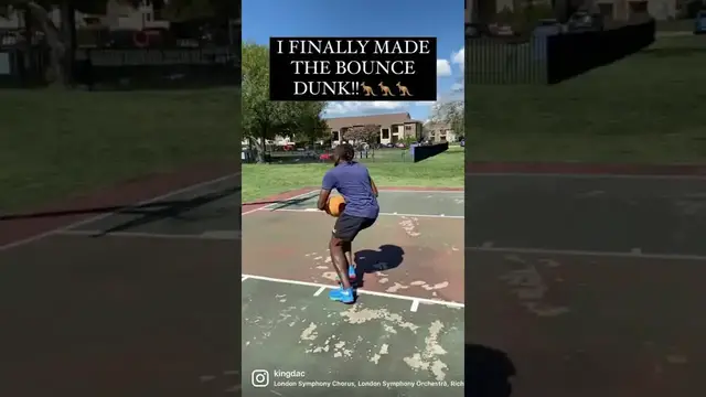 'Video thumbnail for Bounce dunk incoming! #shorts'
