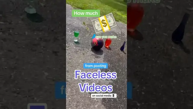 'Video thumbnail for (457) how to make money with faceless videos using ai'