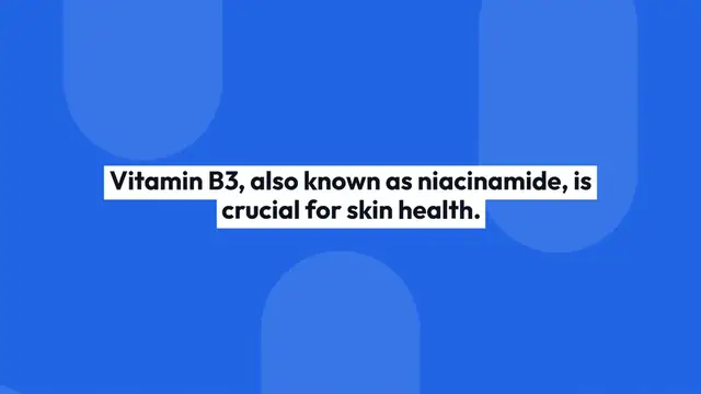 'Video thumbnail for Benefits of Vitamin B3 for Skin'
