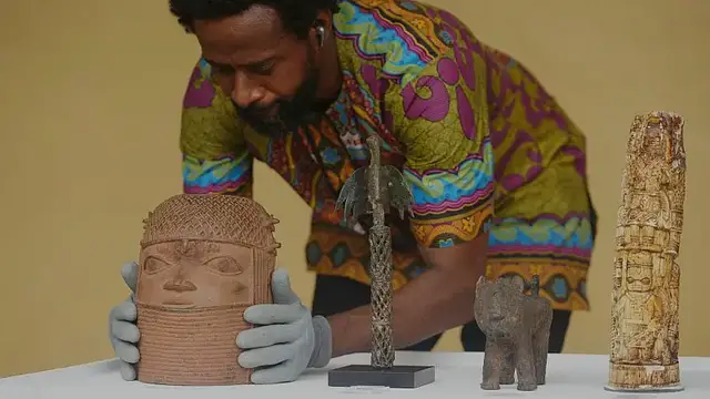 'Video thumbnail for Netherlands returns 119 artifacts looted from Nigeria'