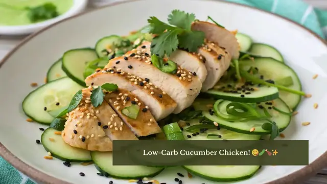'Video thumbnail for Low-Carb Cucumber Chicken | Light, Fresh & Keto-Friendly!'