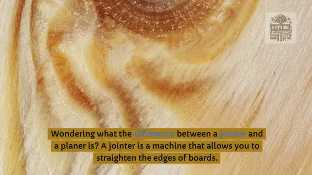 'Video thumbnail for Difference Between a Jointer and a planer'