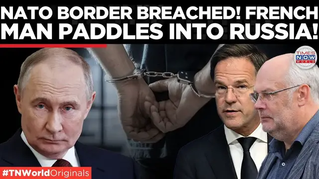 'Video thumbnail for He Paddled INTO Russia? Shocking Border Breach Sparks Mystery! | Times Now World'