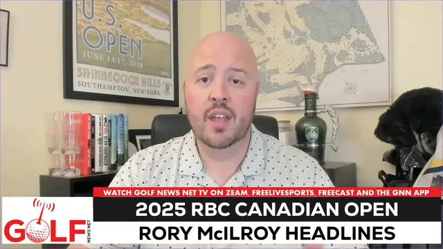 'Video thumbnail for Rory McIlroy headlines the 2025 RBC Canadian Open'