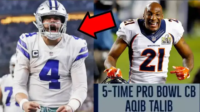 'Video thumbnail for law nation sports: aqib talib discusses dak prescott cowboys contract situation'