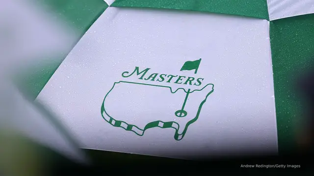 'Video thumbnail for Masters preps resume after heavy rain at Augusta National'