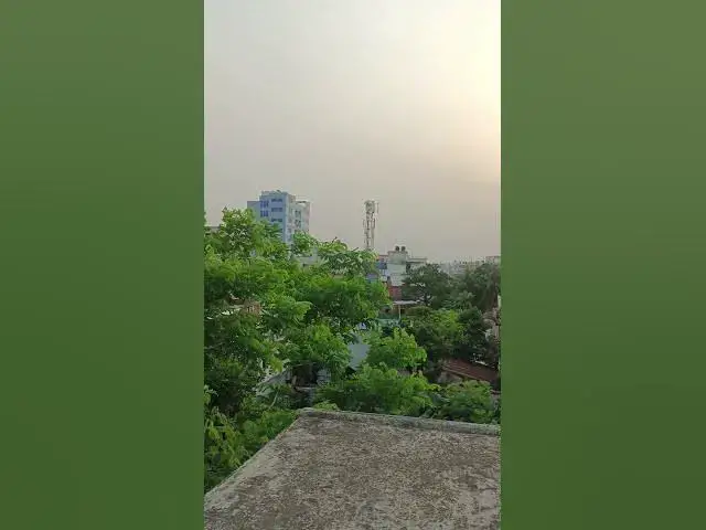 'Video thumbnail for Evening #natural #sky #tree #clouds'