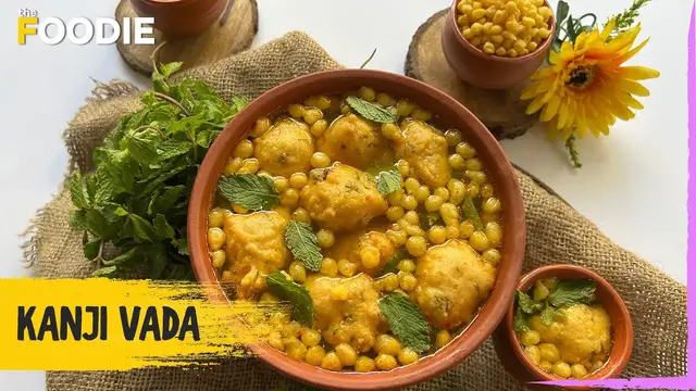 'Video thumbnail for Kanji Vada Recipe | How to make Kanji Vada | Authentic Rajasthani Kaanji Wada'