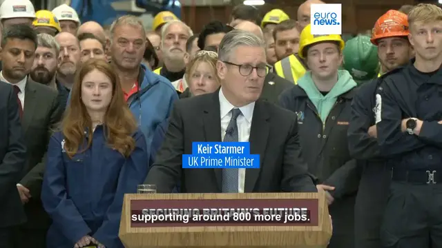 'Video thumbnail for UK to build 12 new submarines and six new munition factories as part of Strategic Defence Review'