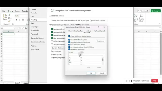 'Video thumbnail for How to Create AutoText Entries via AutoCorrection in Excel'