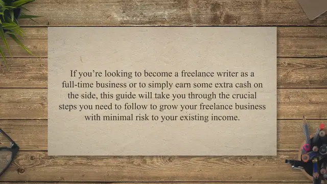 'Video thumbnail for How To Become A Freelance Writer'