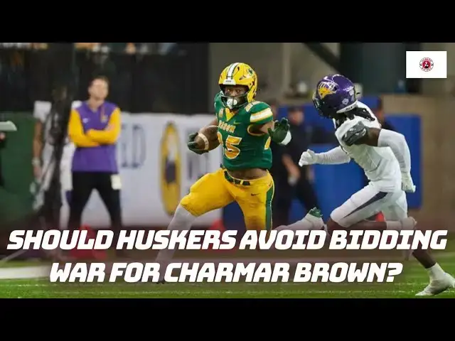 'Video thumbnail for Should Nebraska get into a bidding war for CharMar Brown?'