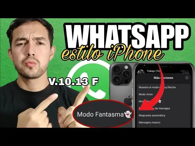 'Video thumbnail for 🟢 Nuevo WhatsApp Estilo iPhone 2025 | RC WhatsApp 10.13 F con Emojis y Diseño iOS 🔥'