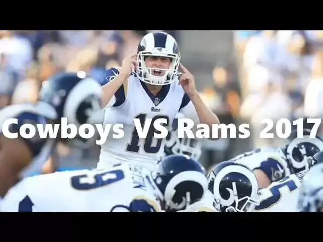 'Video thumbnail for law nation sports: dallas cowboys vs la rams 2017 highlights'