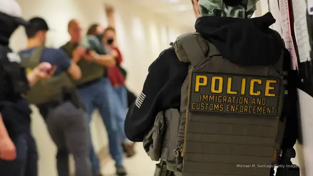 'Video thumbnail for ICE data shows migrants with violent convictions only made up 6% of arrests'