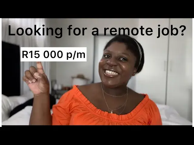 'Video thumbnail for REMOTE EASY JOB | R15 000 p/m | Sales job'