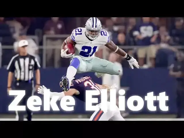 'Video thumbnail for law nation sports: zeke elliott intense 2017 training camp drills'