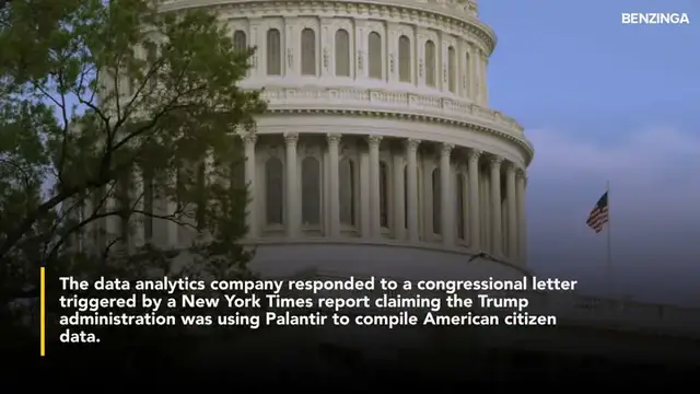 'Video thumbnail for Palantir Rejects Surveillance Claims After Being Compared To Nazi Collaborators, Touts PLTR's 'Transparent Lineage''