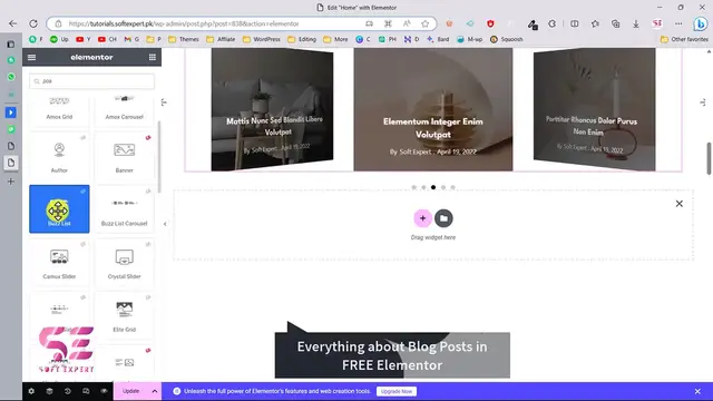 'Video thumbnail for Blog Post Grid or Slider in Free Elementor - Ulimate Post Kit'