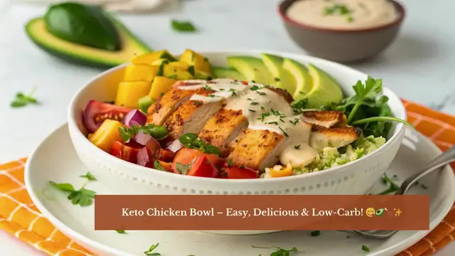 'Video thumbnail for Keto Chicken Bowl | Low-Carb Power Meal in Minutes!'