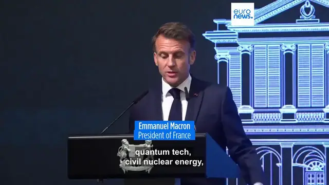 'Video thumbnail for New France-Singapore deal is a 'tangible roadmap' for defence and tech partnership, Macron says'