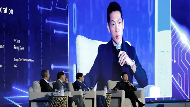 'Video thumbnail for G42 Group CEO: Nations will have "no choice" but to adopt AI'