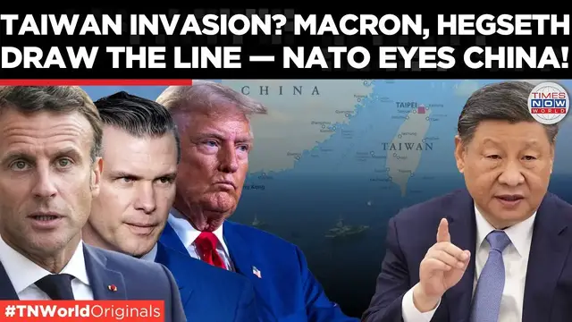 'Video thumbnail for U.S. & France Warn of China’s Threat, Push for NATO-Like Alliance Amid Escalation Fears| TN World'