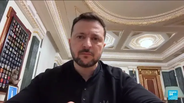 'Video thumbnail for Russian missile strike kills a dozen in Zelensky's home city of Kryvyi Rih'