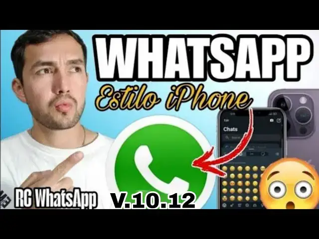 'Video thumbnail for Última Actualización de RC WhatsApp 10.13 ✅ whatsapp estilo iphone 2025 ⚡'