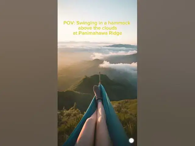 'Video thumbnail for POV: Relaxing Above the Clouds – Panimahawa Ridge, Philippines'