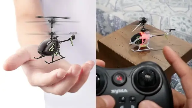 'Video thumbnail for SYMA S100 RC Mini Helicopter Review'