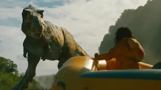 'Video thumbnail for Jurassic World Rebirth - Official 'Meet the Delgados' Featurette'