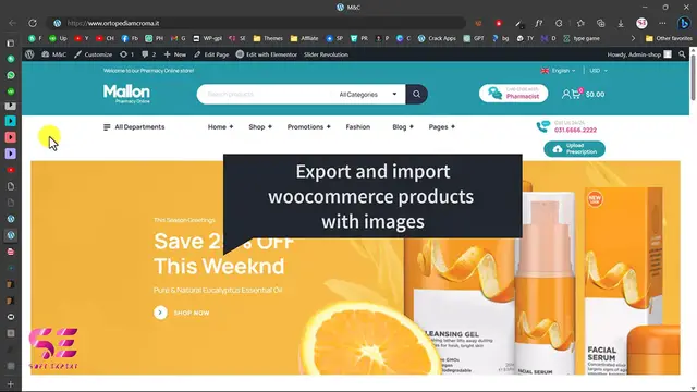 'Video thumbnail for How to Export and import WooCommerce Products with images'