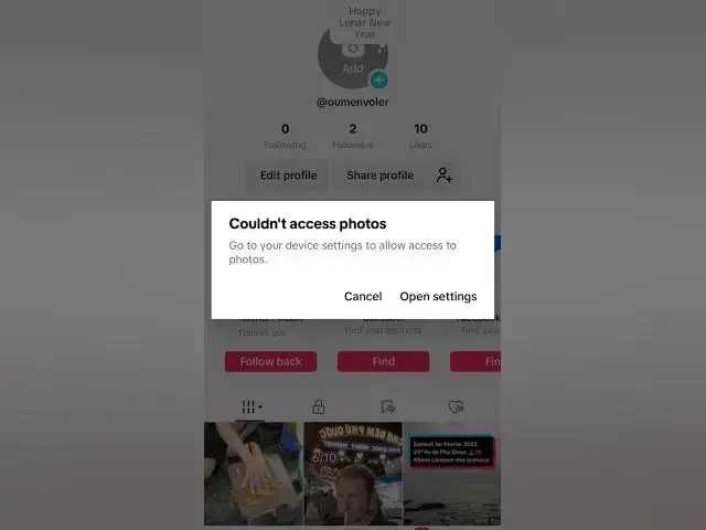 'Video thumbnail for Comment autoriser TikTok à accéder aux photos sur Android ?'