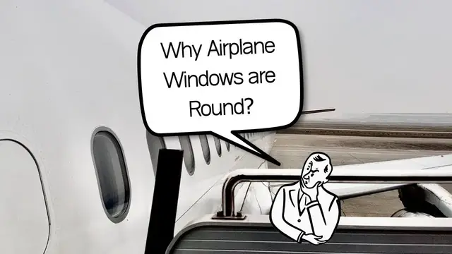 'Video thumbnail for Why Airplane Windows are Round?'