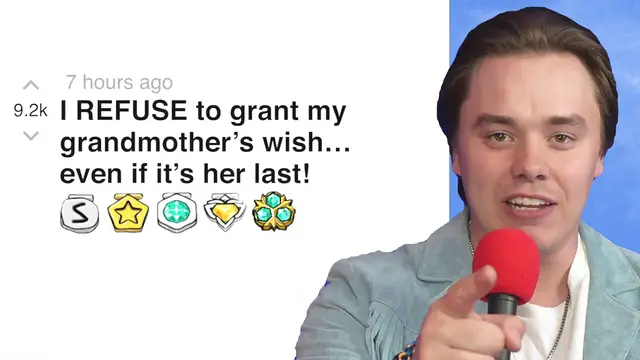 'Video thumbnail for I refuse to grant my grandmother’s wish… even if it’s her last! - r/dustythunder | Reddit Stories'