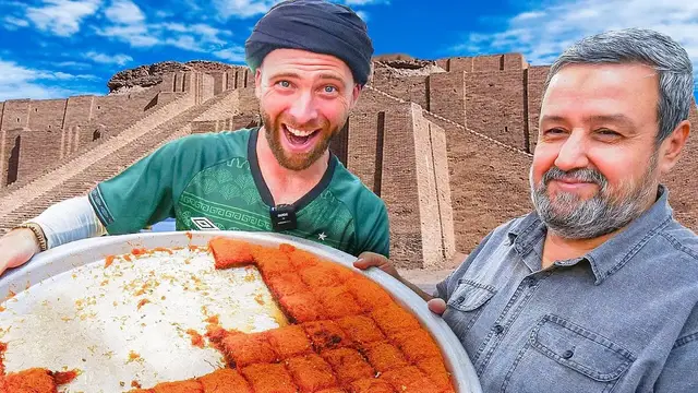 'Video thumbnail for Iraqi LATE NIGHT FOOD TOUR and STREET FOOD in NASIRIYAH IRAQ!'