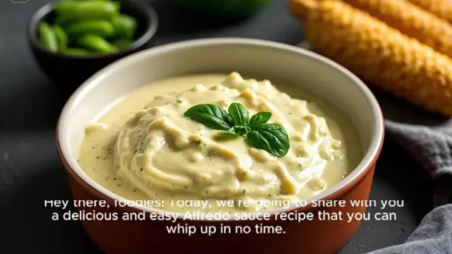 'Video thumbnail for Alfredo Sauce Recipe'
