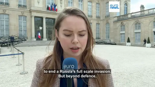 'Video thumbnail for Merz-Macron meeting: Germany and France to set up 'joint defence and security council''