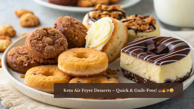 'Video thumbnail for Keto Air Fryer Desserts You’ll Crave!'