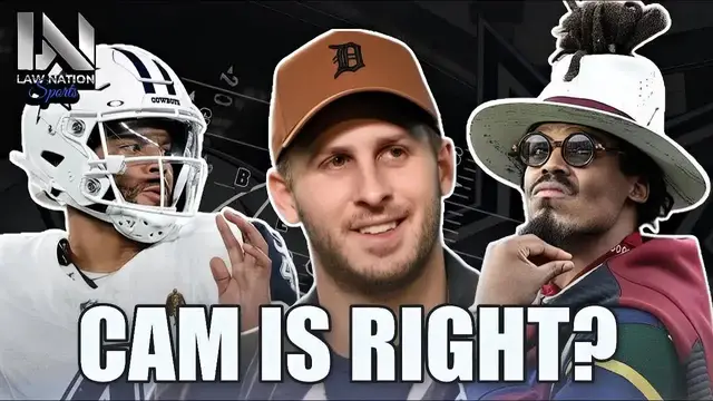 'Video thumbnail for Cowboys Need Balance Against the Lions | Is Cam Newton Right?'