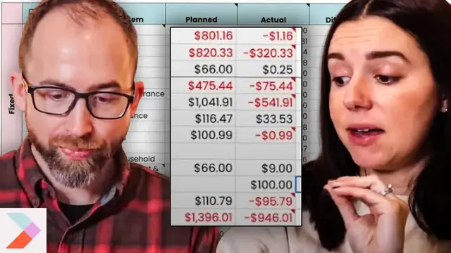 'Video thumbnail for debt free millennials: november budget breakdown! home reno rants, christmas tree debate, and family finances'