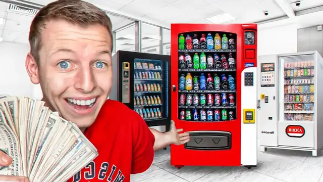 'Video thumbnail for financial wolf: expanding my vending machine business! stocking up & website launch'