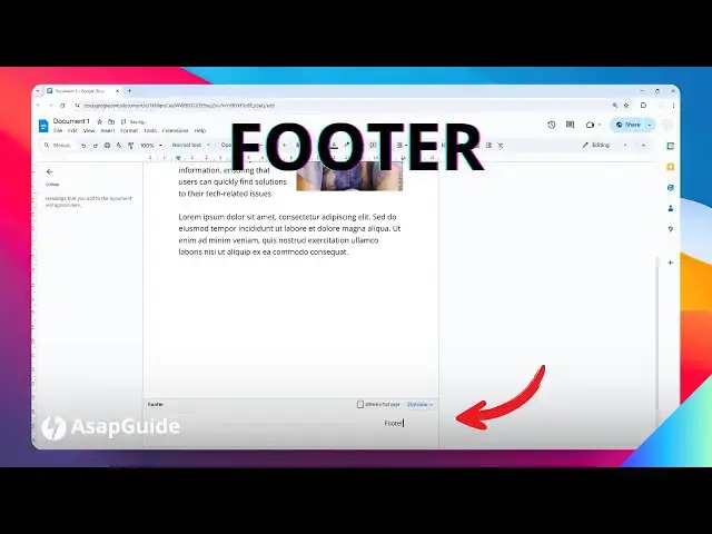 'Video thumbnail for How To Remove the Footer in a Google Docs'