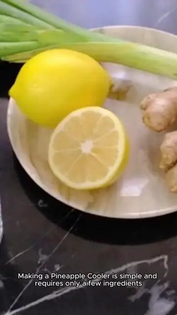 'Video thumbnail for pineapple cooler '