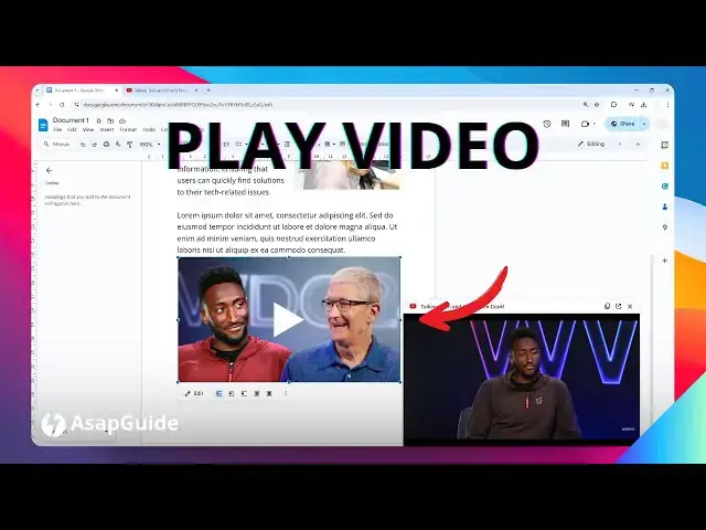 'Video thumbnail for How to Embed a YouTube Video in a Google Docs'
