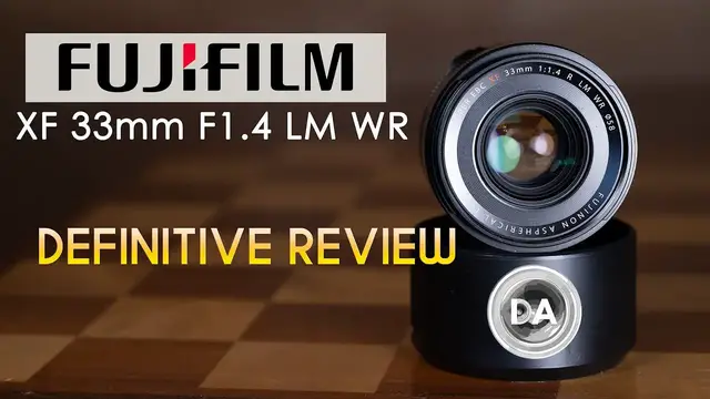'Video thumbnail for Fujinon XF 33mm F1.4 R LM WR Review | "Normal" Done Right'