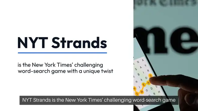 'Video thumbnail for NYT Strands hints, answers for January 9'