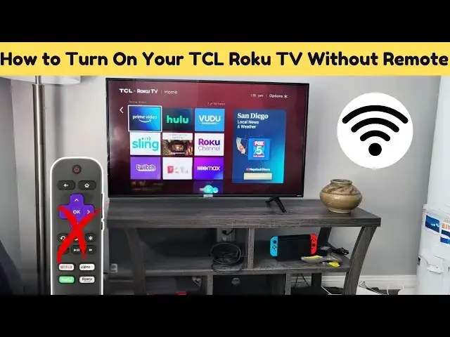 'Video thumbnail for How to Turn On Your TCL Roku TV Without Remote'